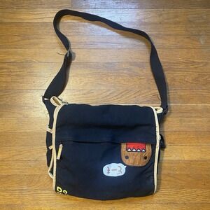 Vintage Domo-Kun NHK Messenger Shoulder Bag Satchel Canvas Rare